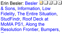 Desktop Screenshot of erinbesler.com