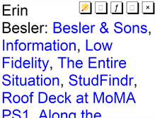 Tablet Screenshot of erinbesler.com